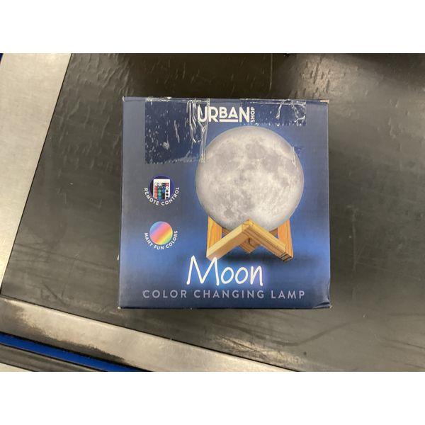 Urban Shop Moon Color Changing Lamp - Remote Control, Many Fun Colors Retail $20.00