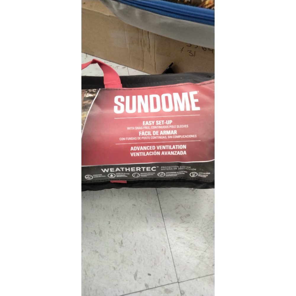 Coleman Skydome Tent with 5 Minute Setup, 2/4/6/8-Person Weatherproof Tent with Rainfly & Carry Bag, 20% More Headroom Than Traditional Canopies