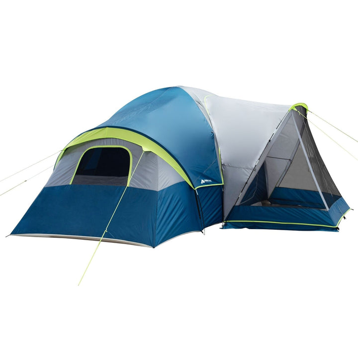 Ozark Trail 10-Person Dome Tent with Screen Porch Ã¢â‚¬â€œ 3-Room Family Camping Tent with Weather Protection