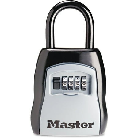 Master Lock Box - Resettable Combination Lock Box  Vinyl and Steel Material  5400D Retail $29.95