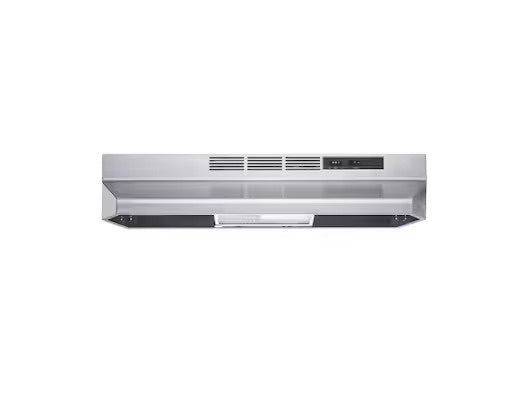 Winflo 30-in Ductless Stainless Steel Under Cabinet Range Hoods Undercabinet