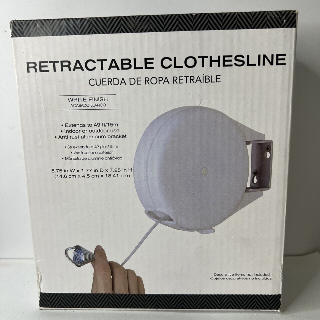 New Easy Home Organization Retractable Clothesline Outdoor Indoor Heavy Duty