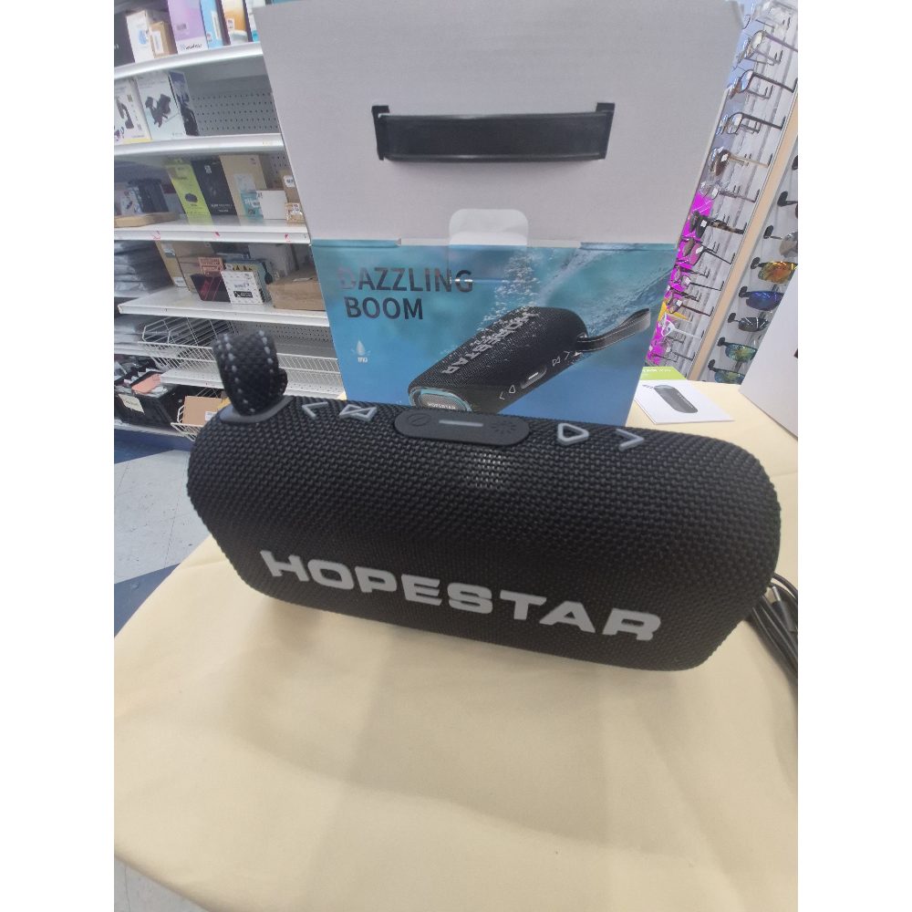 Hopestar Bluetooth Speaker - Portable, Dazzling Boom, Black