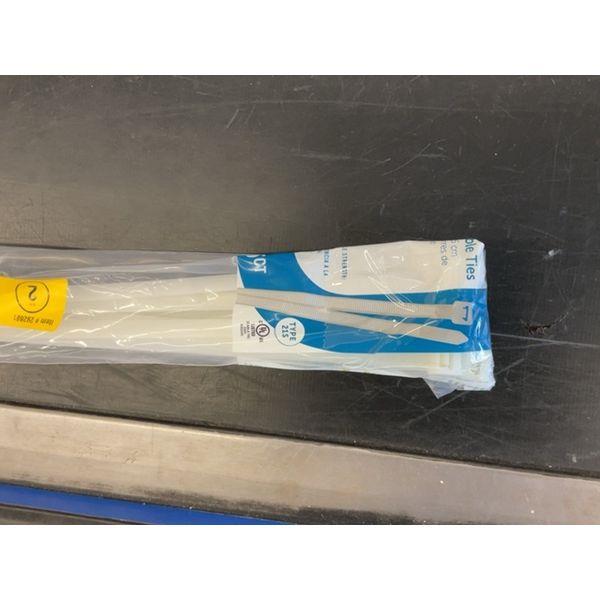 Gardner Bender Cable Ties - Nylon, 8-inch, White Retail $8.00
