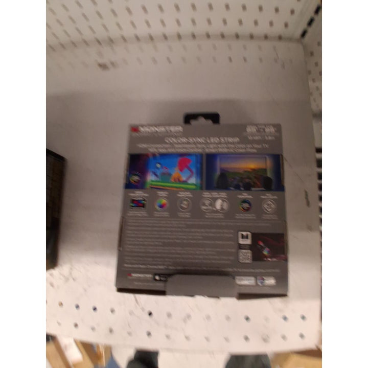 Monster TV Backlight LED Light Strip with HDMI Color Sync Box for TVs up to 85â€ inch, Smart Wi-Fi RGB+IC Color Flow, Works with Razer Chroma, Alexa, Google, Siri, Music Mode, Custom Scenes, Schedules