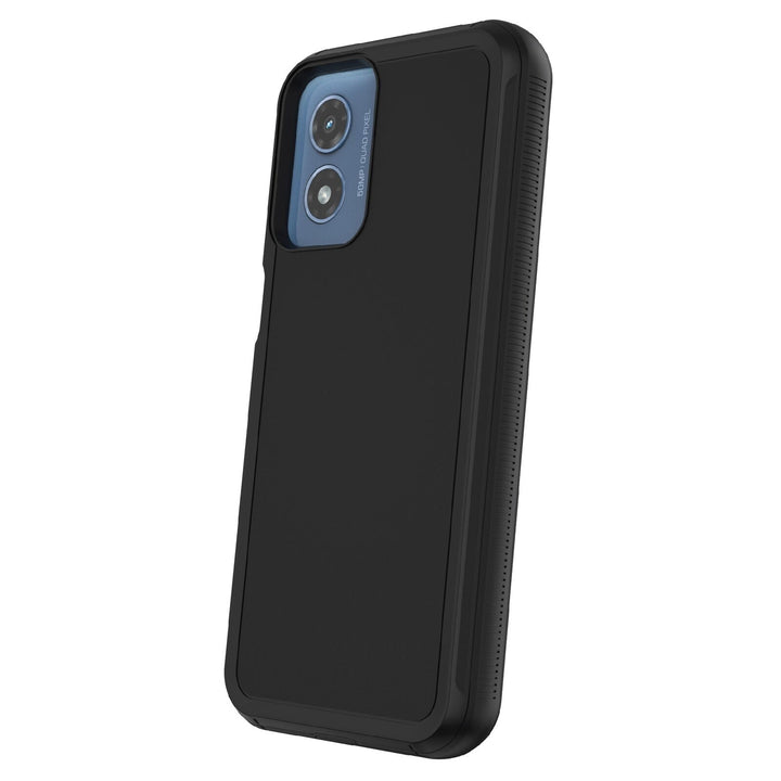 Onn. Rugged Phone Case for Moto G PLAY (2024) - Black Retail $17.17