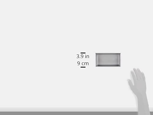 Chicago Metallic Commercial II 1-Pound Loaf Pan, Heavy-Weight Aluminized Steel, Professional Bread Baking Pan with Wire Reinforcement