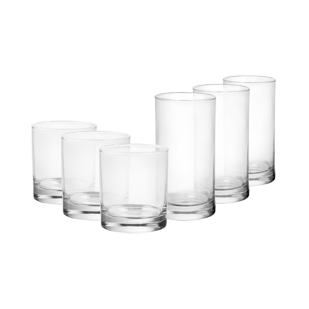 Mainstays 12pc Tennyson Drinkware Set Retail $15.48