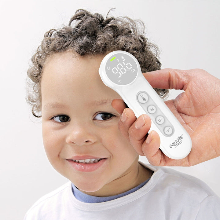 Equate Bluetooth Dual-Function Infrared Thermometer with Forehead and Ear Mode Retail $24.98