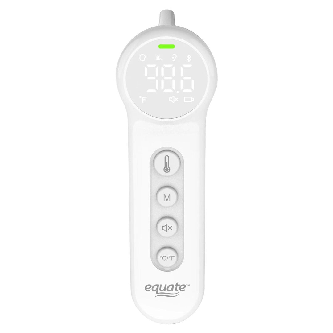 Equate Bluetooth Dual-Function Infrared Thermometer with Forehead and Ear Mode Retail $24.98
