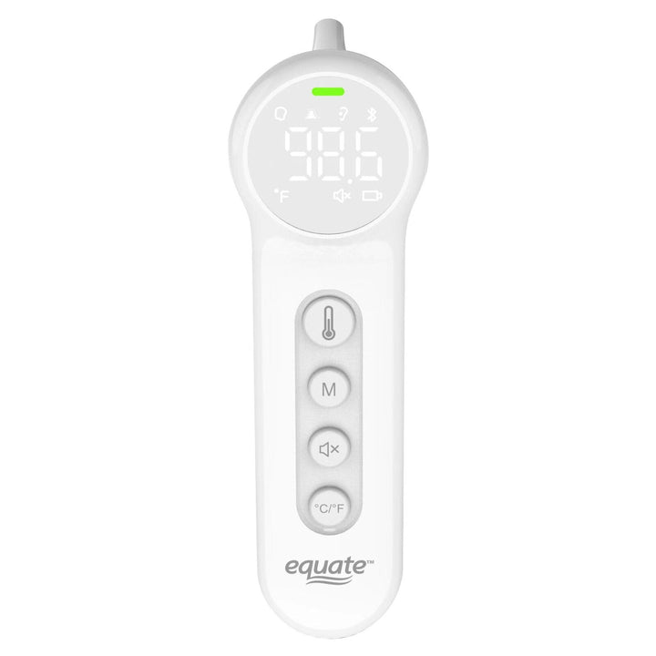Equate Bluetooth Dual-Function Infrared Thermometer with Forehead and Ear Mode Retail $24.98