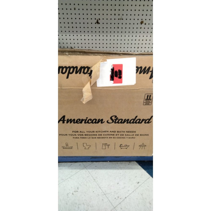 American Standard 4142.016.020 Yorkville Flushometer Toilet Tank Complete with Coupling Components, White (Tank Only), 9.90 in wide x 17.60 in tall x 22 in deep