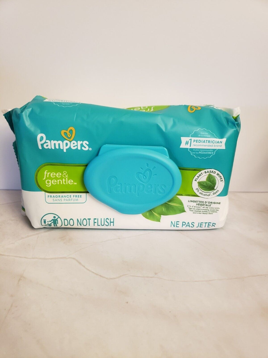 Pampers Free & Gentle Baby Wipes, 1 Pk, 78 CT
