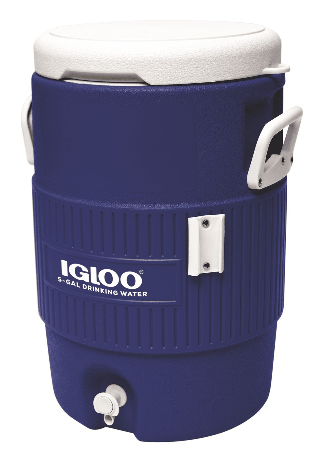 Igloo 5 Gallon Heavy-Duty Polyethylene Beverage Cooler Jug  Blue Retail $28.97