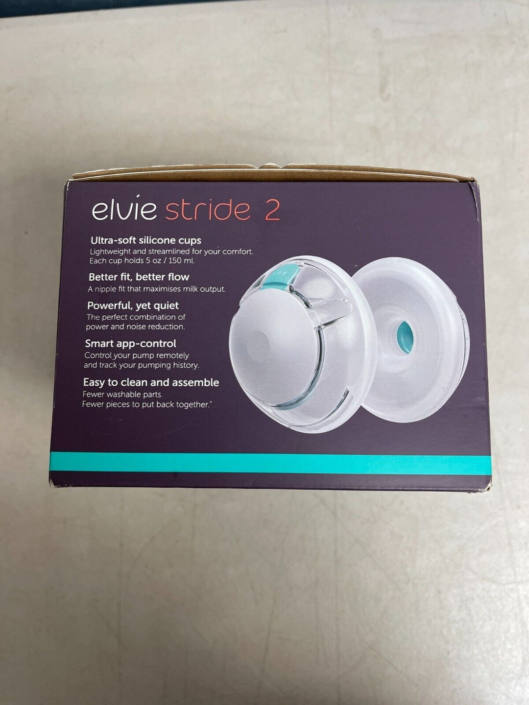 Elvie Stride 2: Hospital-Grade Suction Breast Pump Retail $269.99