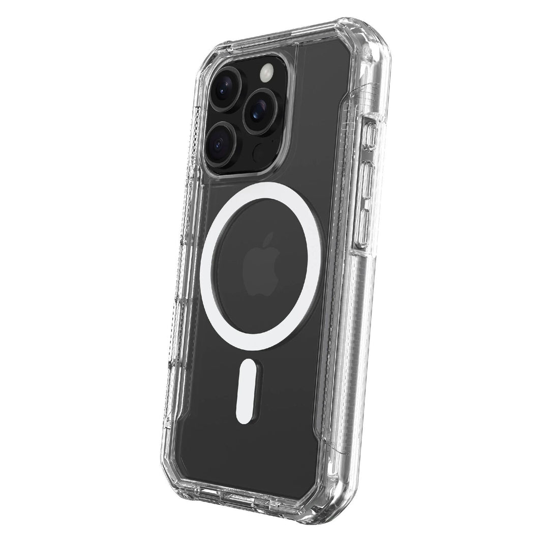 Onn. WIBCLR100149693 MagSafe Compatible Rugged Phone Case for iPhone 16 Pro - Retail $29.97