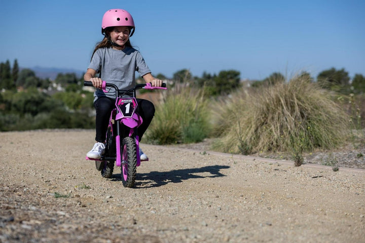 12V Mini Electric Child Dirt Bike, Battery Powered Toy Motorcycle, Kids Ride on