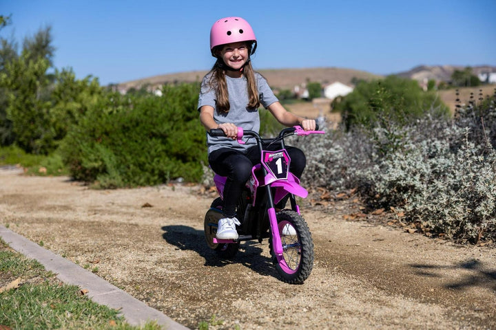 12V Mini Electric Child Dirt Bike, Battery Powered Toy Motorcycle, Kids Ride on