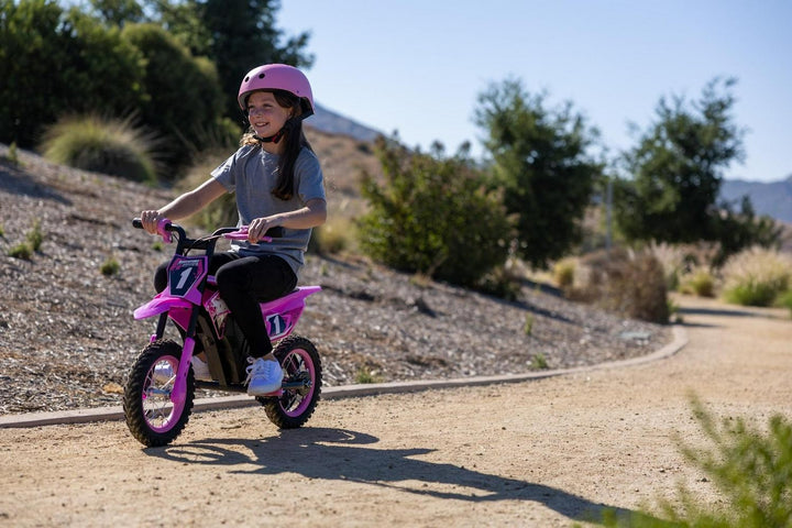 12V Mini Electric Child Dirt Bike, Battery Powered Toy Motorcycle, Kids Ride on