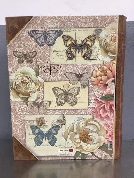 Decorative Storage Box - Butterfly and Floral Design Retail $35.00
