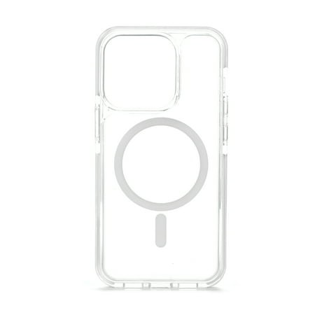 IHome Magnetic Velo Phone Case for iPhone 15 Plus/ 14 Plus/ 14 Pro Max- White/Clear Retail $17.82