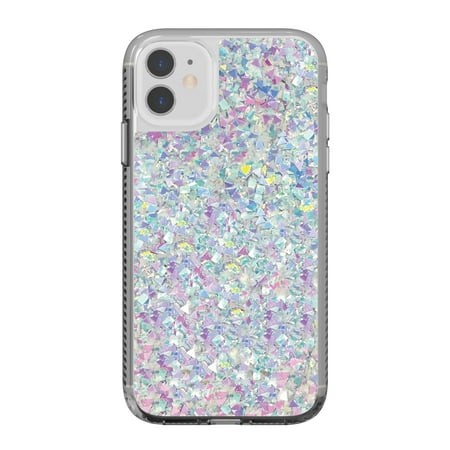Onn. Phone Case for iPhone 11 / iPhone XR - Iridescent Glitter Fleck Retail $12.98
