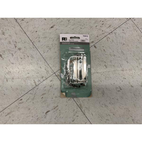 Reliabilt Door Chain, Satin Nickel Finish