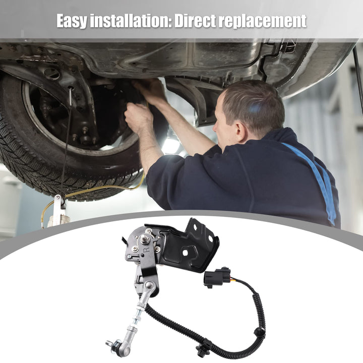 X AUTOHAUX 89407-60022 Rear Right Side Air Suspension Ride Height Level Sensor for Toyota 4Runner Limited SR5 Sport 4.0L V6 - Gas 4.7L V8 - Gas 2003-2009