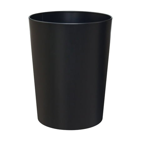Mainstays Metal Waste Basket  Black