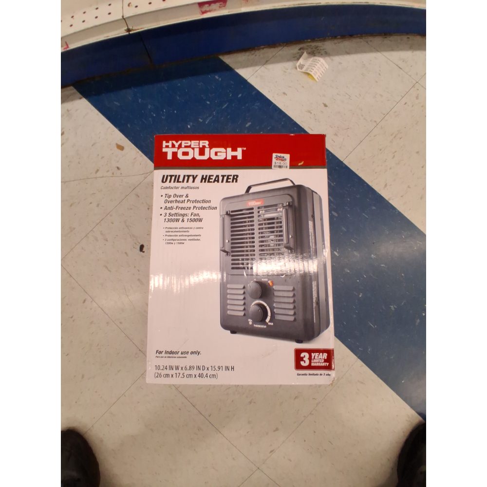 Hyper Tough 1500W Utility Heater