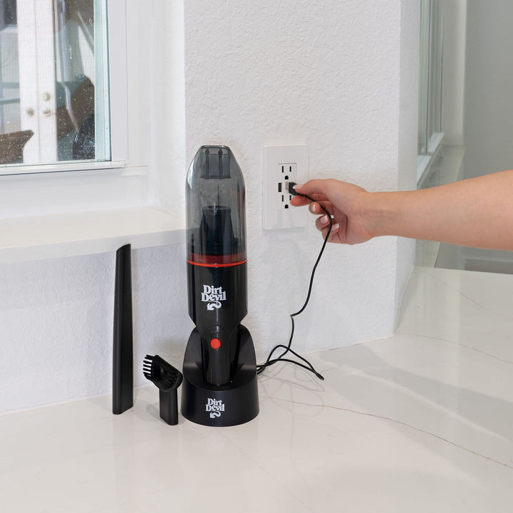 Cordless Rechargeable Handheld Vacuum for Quick Pick-Ups EV1101HH Retail $29.77