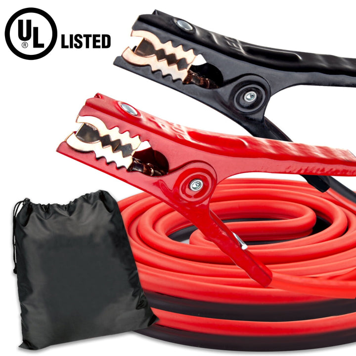 EverStart Maxx 20 Ft 4 Gauge Booster Cables – 250 Amps Retail $37.96