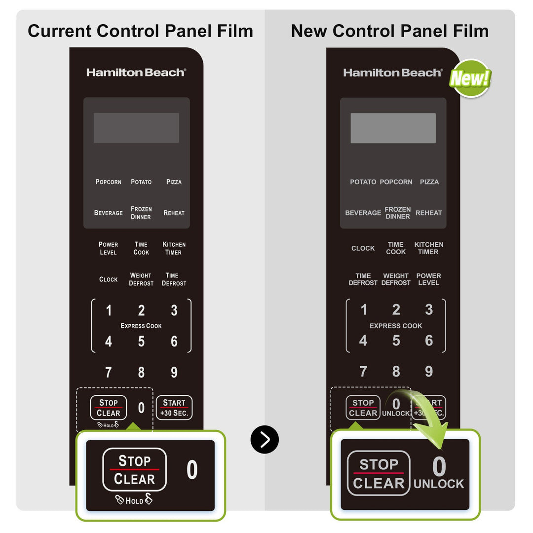 Hamilton Beach HB8436127995-02 0.9 Cu Ft Countertop Microwave Oven 900 Watts Retail $72.00