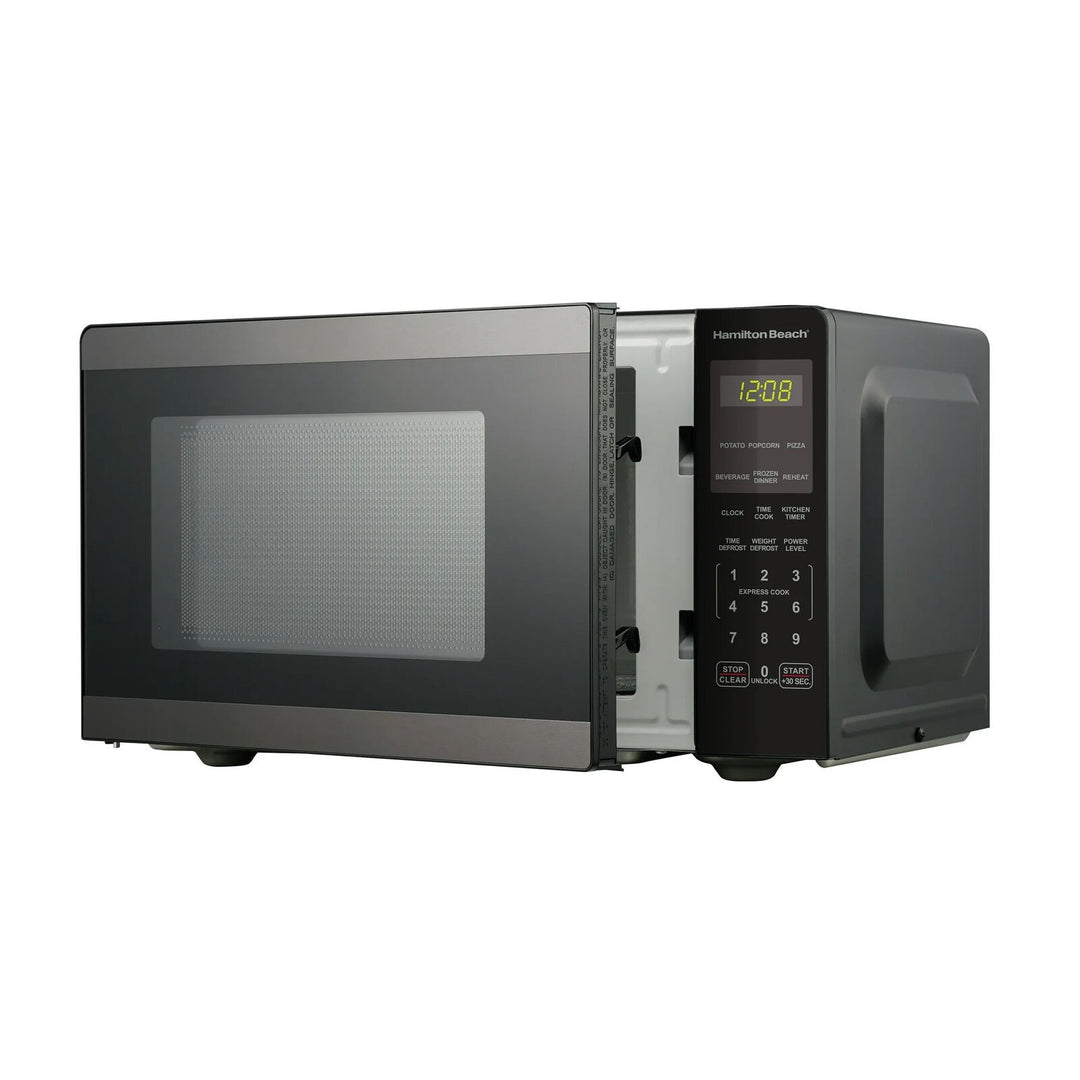 Hamilton Beach HB8436127995-02 0.9 Cu Ft Countertop Microwave Oven 900 Watts Retail $72.00
