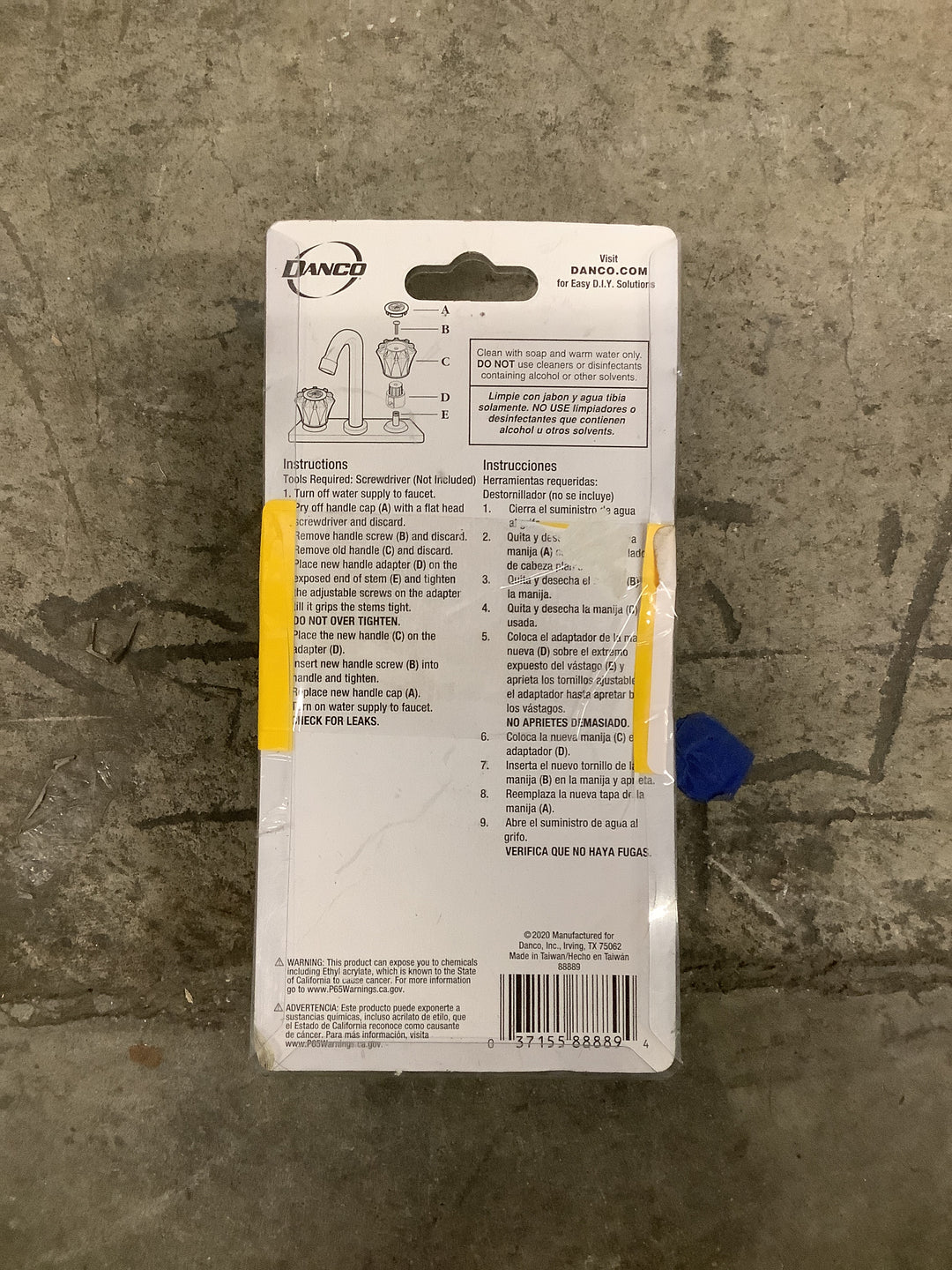 VISE GRIP ACRYLIC HANDLES