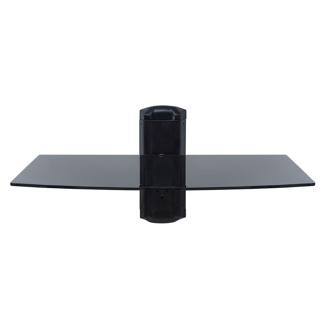 Onn. 17 in. Glass Wall Shelf for DVD or Streaming Players