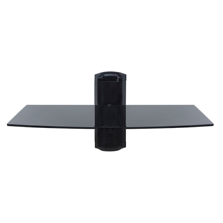 Onn. 17 in. Glass Wall Shelf for DVD or Streaming Players