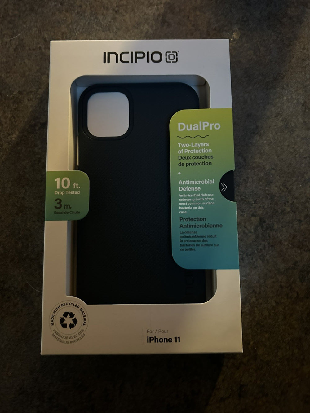 Incipio Duo Dual Layer Case for iPhone 11 Pro - NAVY Retail $19.94
