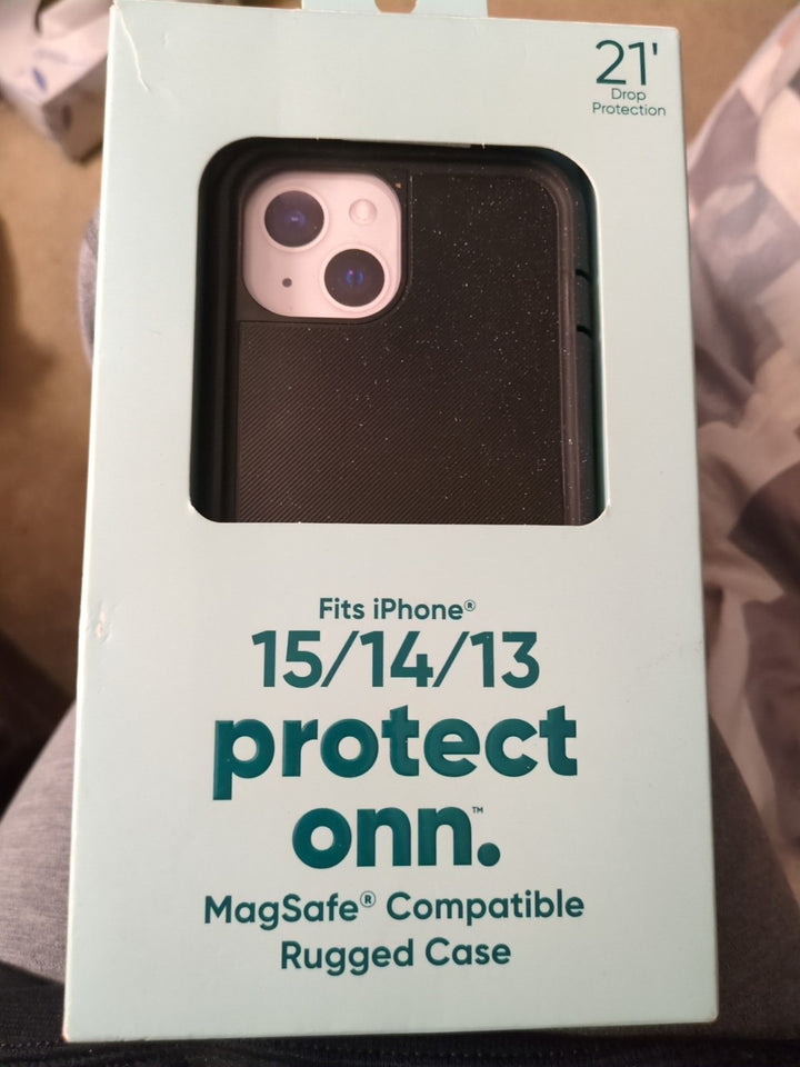 Stock Preferred - MagSafe Rugged Shockproof Case for iPhone 14 Pro Max – Heavy Duty Hybrid Magnetic Protection - Black Retail $18.99