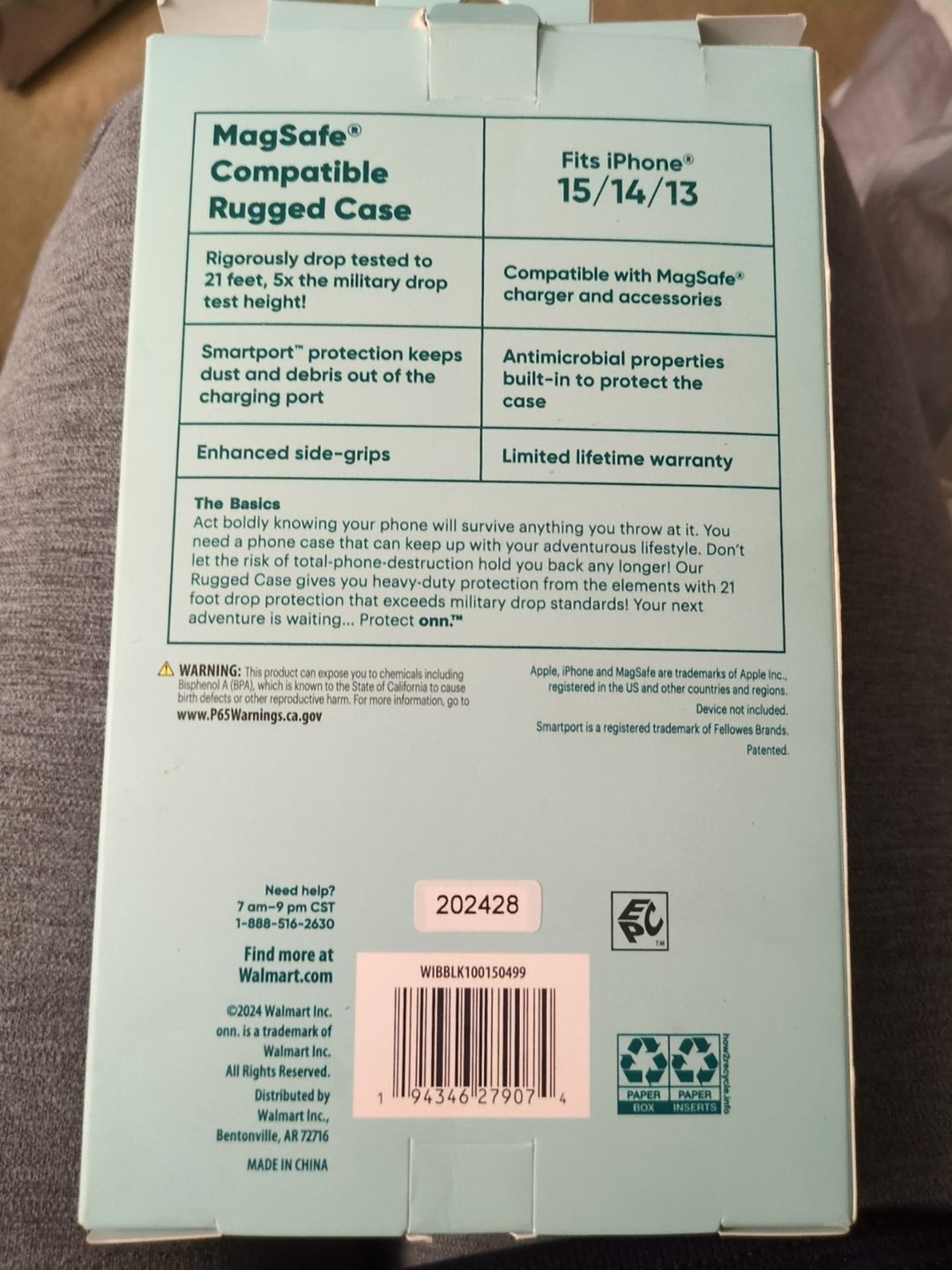 Stock Preferred - MagSafe Rugged Shockproof Case for iPhone 14 Pro Max – Heavy Duty Hybrid Magnetic Protection - Black Retail $18.99