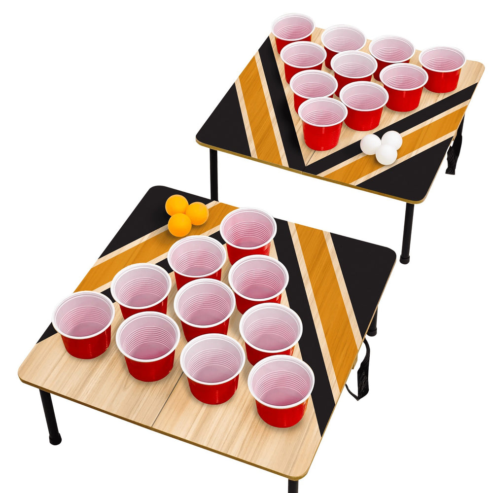 Portable Cup Pong  Outdoor Toss Game Set  for All Ages  by MinnARK Retail $24.88