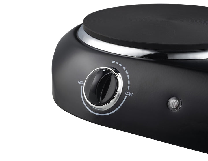 Double Burner 1800 W, Black Electric Cooktop, 1 Each, Assembled Product Retail $37.53