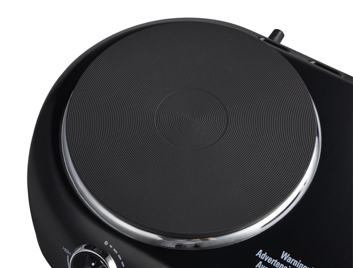 Double Burner 1800 W, Black Electric Cooktop, 1 Each, Assembled Product Retail $37.53