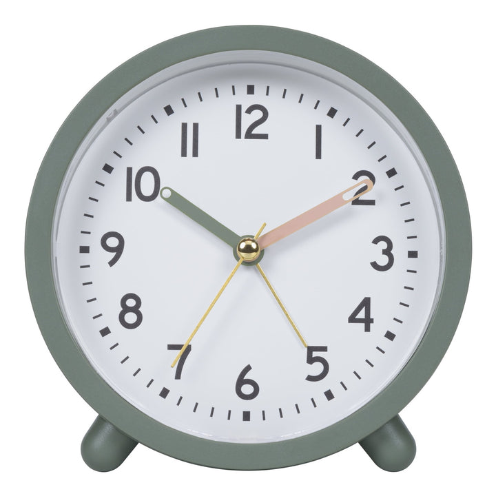 MainStays Green Mini Analog Alarm Clock Retail $7.27