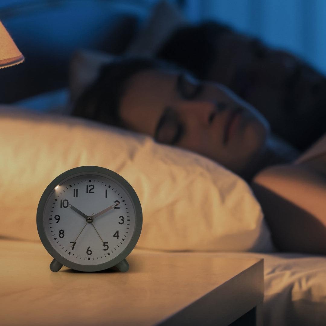 MainStays Green Mini Analog Alarm Clock Retail $7.27