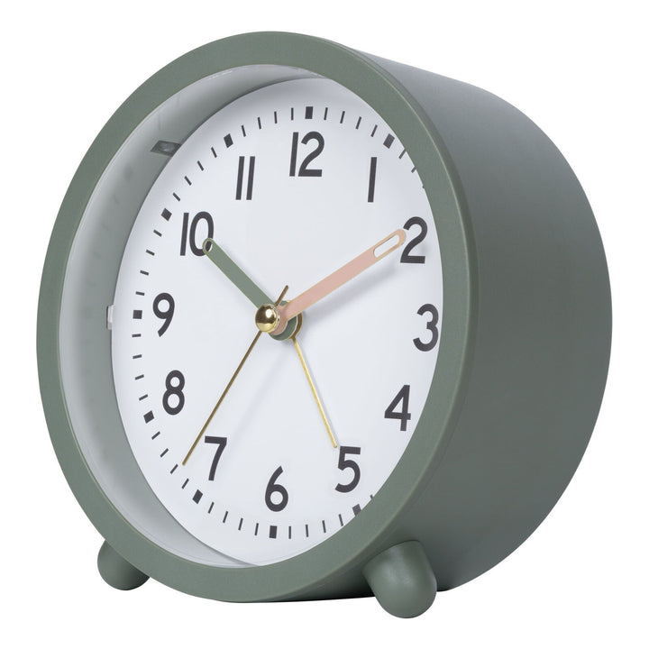 MainStays Green Mini Analog Alarm Clock Retail $7.27