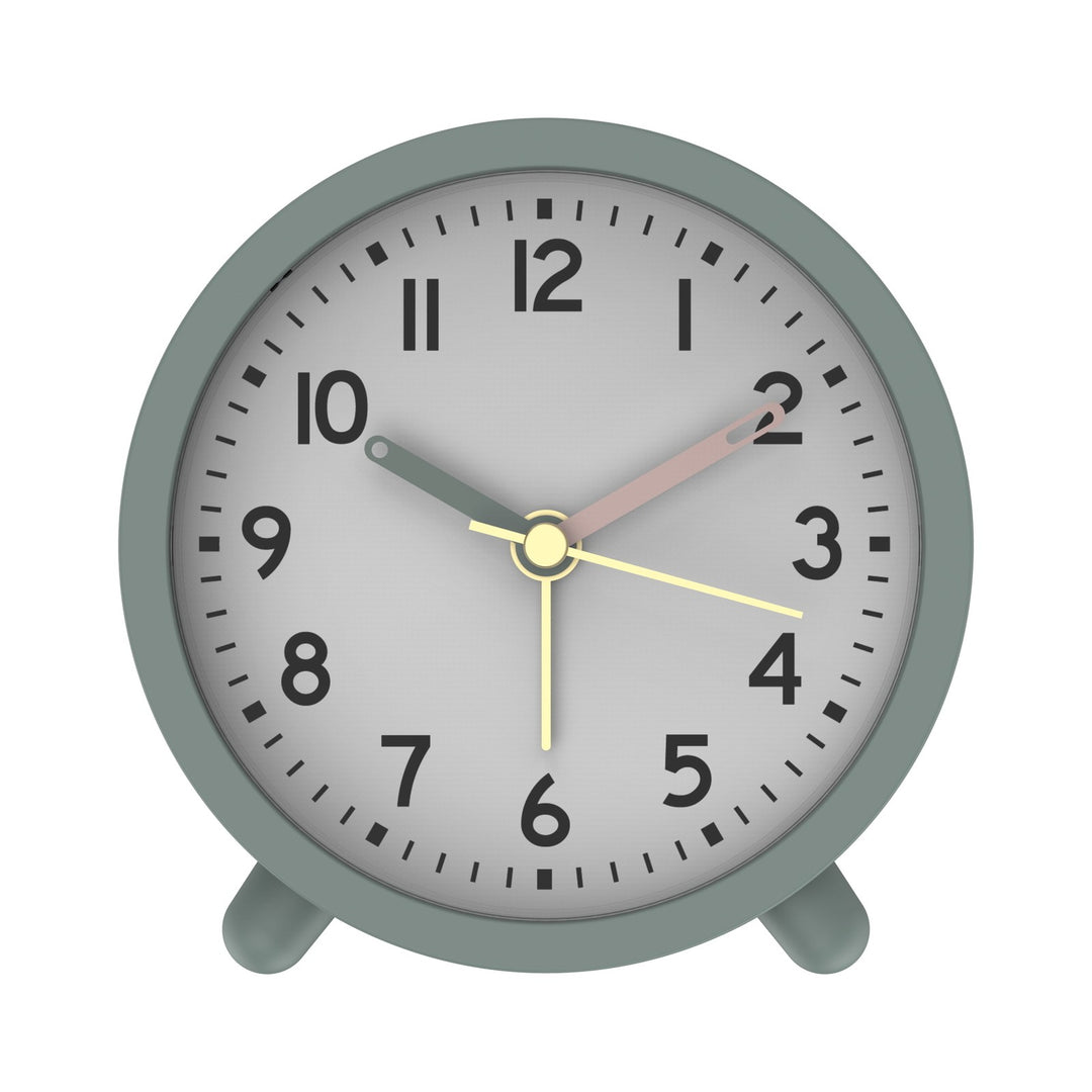 MainStays Green Mini Analog Alarm Clock Retail $7.27