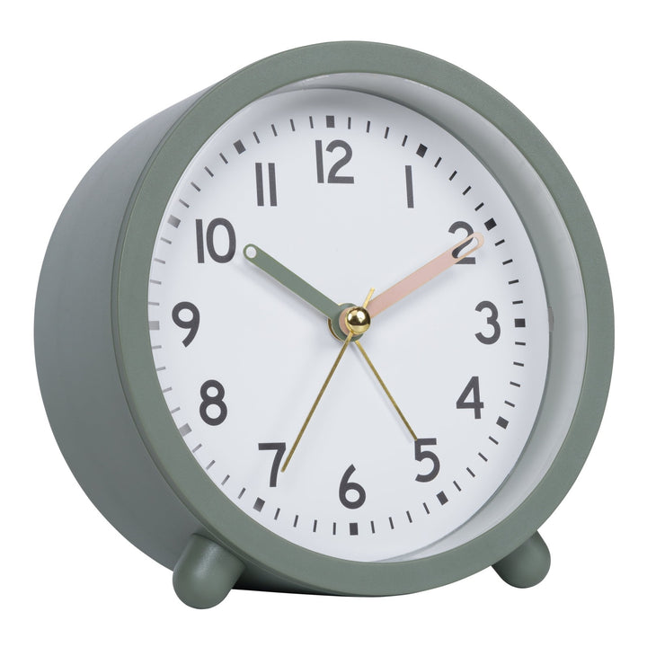 MainStays Green Mini Analog Alarm Clock Retail $7.27