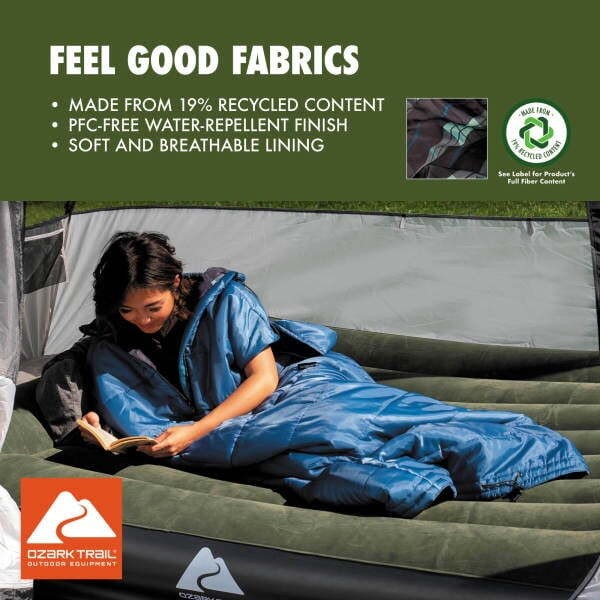 Ozark Trail 50 F Wearable Sleeping Bag Retail $44.88