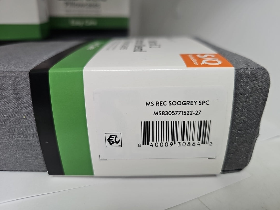 Mainstays Set of 2 Cotton Blend Pillowcase S/Q ( 4 Pack of 2) Soogrey Spc Retail $8.84